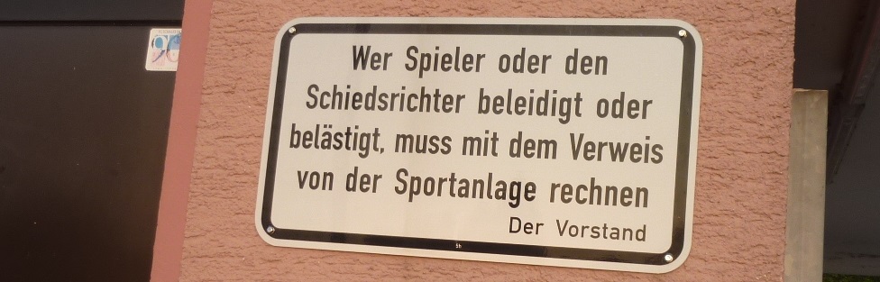 Heute im Blickpunkt: unsere Schiedsrichter