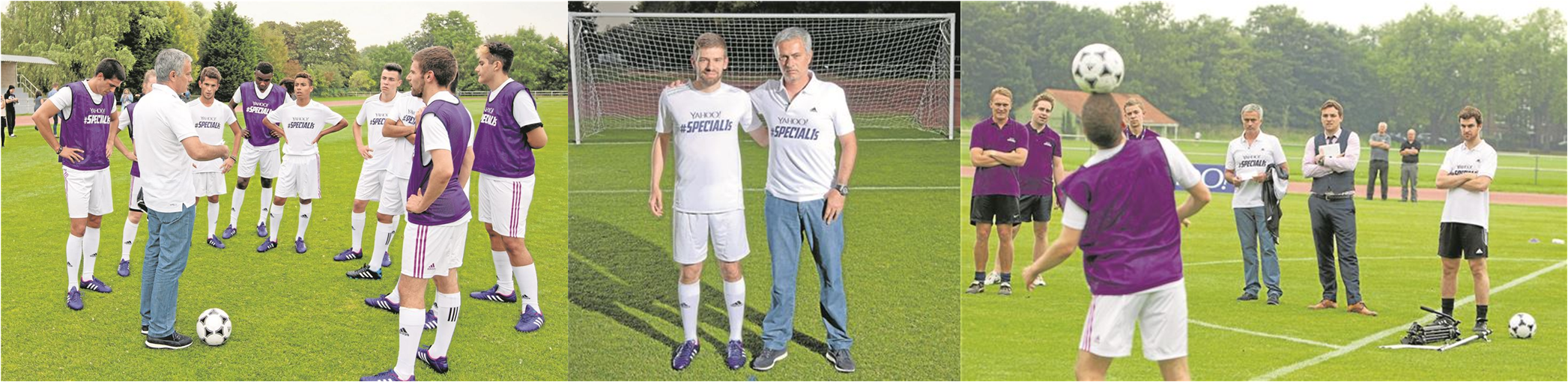 Mourinho auf Talentspähung beim SVL?